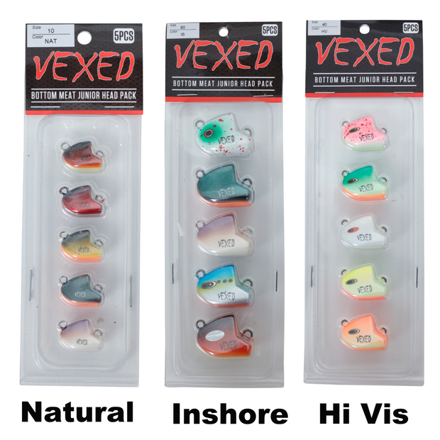 Vexed Bottom Meat Junior Spare Head 5-pack
