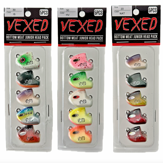 Vexed Bottom Meat Junior Spare Head 5-pack