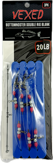 Vexed Doublenoster Rig Blank 3-pack