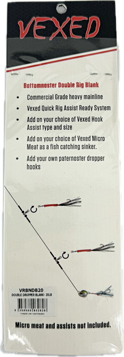 Vexed Doublenoster Rig Blank 3pk – TackleWest