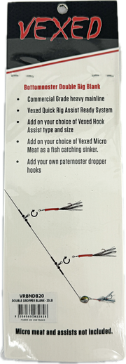 Vexed Doublenoster Rig Blank 3-pack