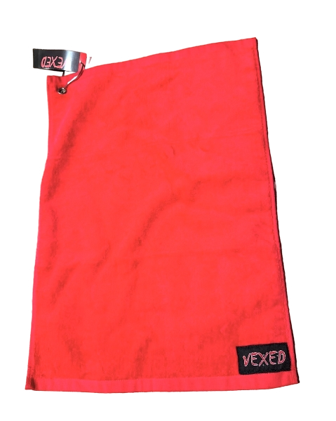 Vexed Fishing Towel Red