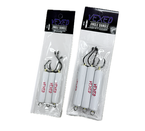 dangling fish hooks Vexed Jingle Dangle Rigged 3-pack – TackleWest