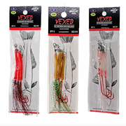 Vexed Bottom Worm Long Shank Assist 3-pack