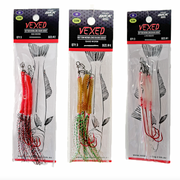 Vexed Bottom Worm Long Shank Assist 3pk