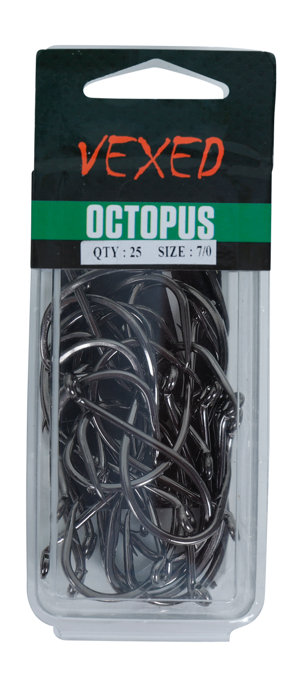 Vexed Octopus Hook 25-pack
