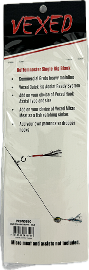 Vexed Singlenoster Rig Blank 3-pack