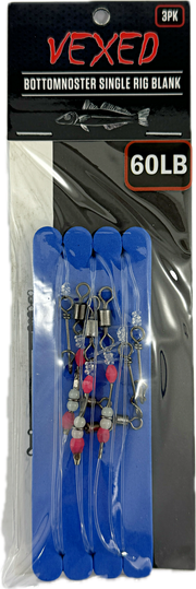 Vexed Singlenoster Rig Blank 3-pack