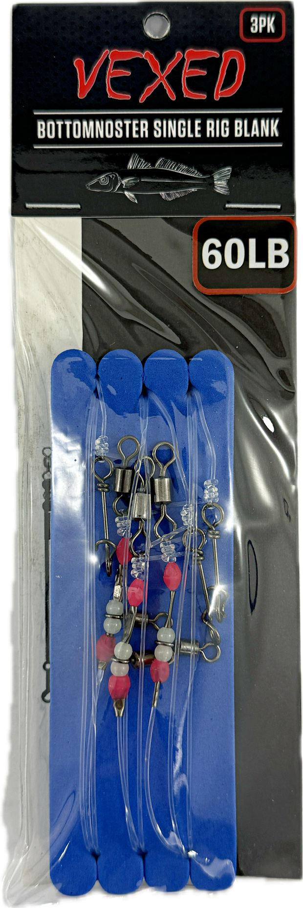 Vexed Singlenoster Rig Blank 3-pack