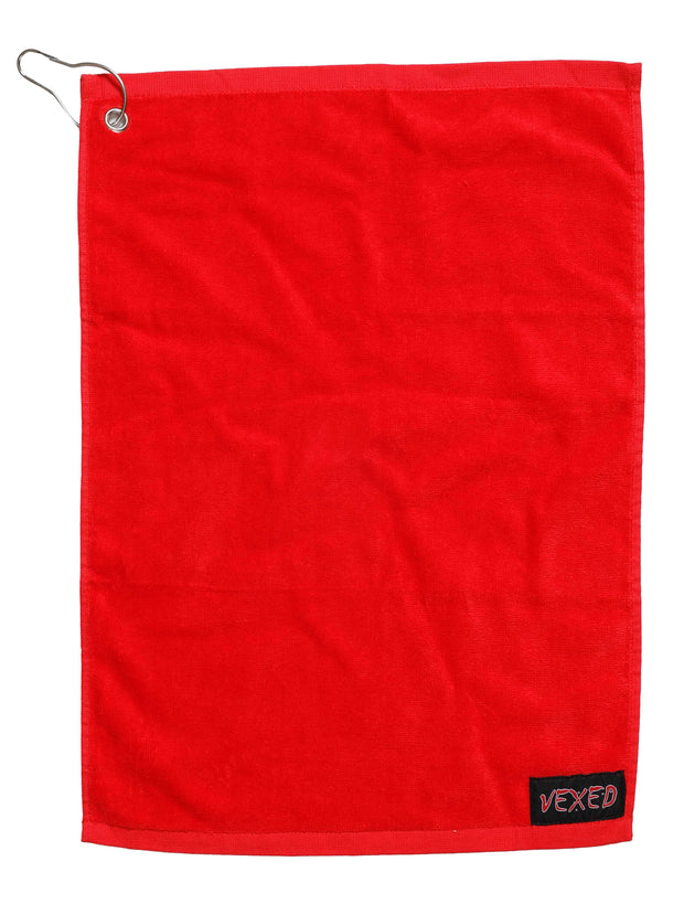 Vexed Fishing Towel Red