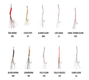 Vexed Bottom Worm Long Shank Assist 3-pack