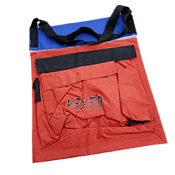Vexed Deluxe Wading Bag Blue/Red