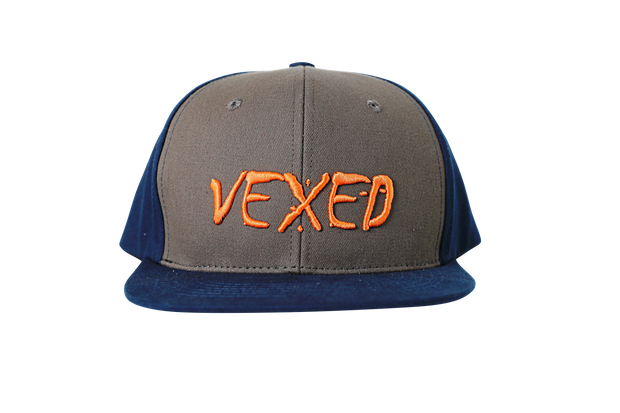 Vexed Flatbill Cap Blue/Grey
