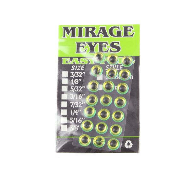 Wapsi Hologram Dome Stick On Eyes Mirage
