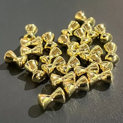 Wapsi Hourglass Brass Eyes Gold 24-pack