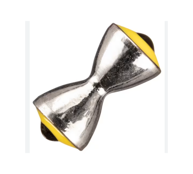 Wapsi Hourglass Brass Painted Eyes Black/Yellow 10-pack