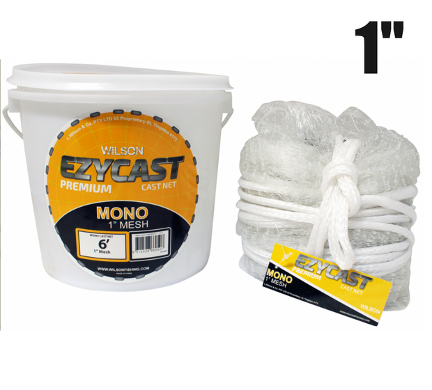 Wilson Ezi-Cast Cast Net Mono 1inch Mesh