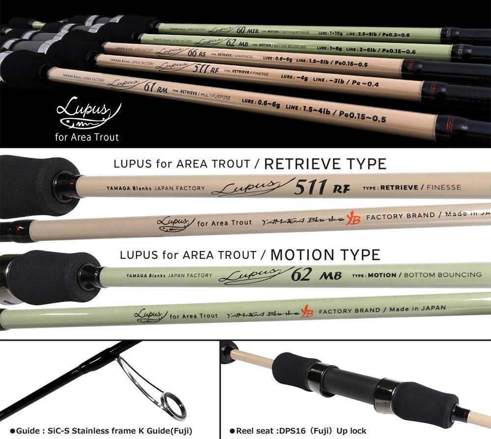 Yamaga Blanks Lupus – TackleWest