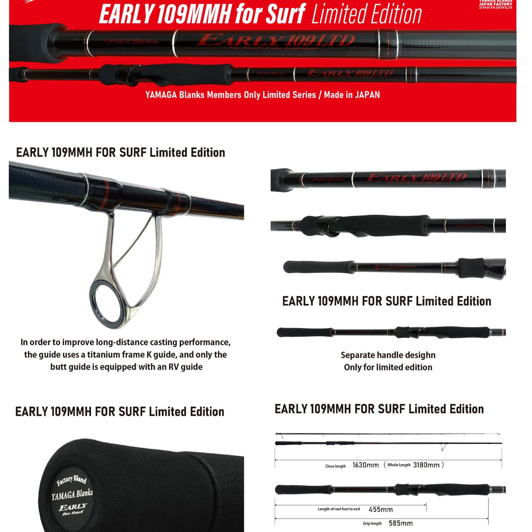 Yamaga Blanks Early for Surf Ltd – TackleWest