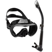 Cressi A1 Anti-Fog and Epsilon Mask/Snorkle Set
