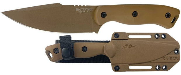 Ka-Bar KBBK18 Becker Harpoon Knife with Tan Celcon Sheath