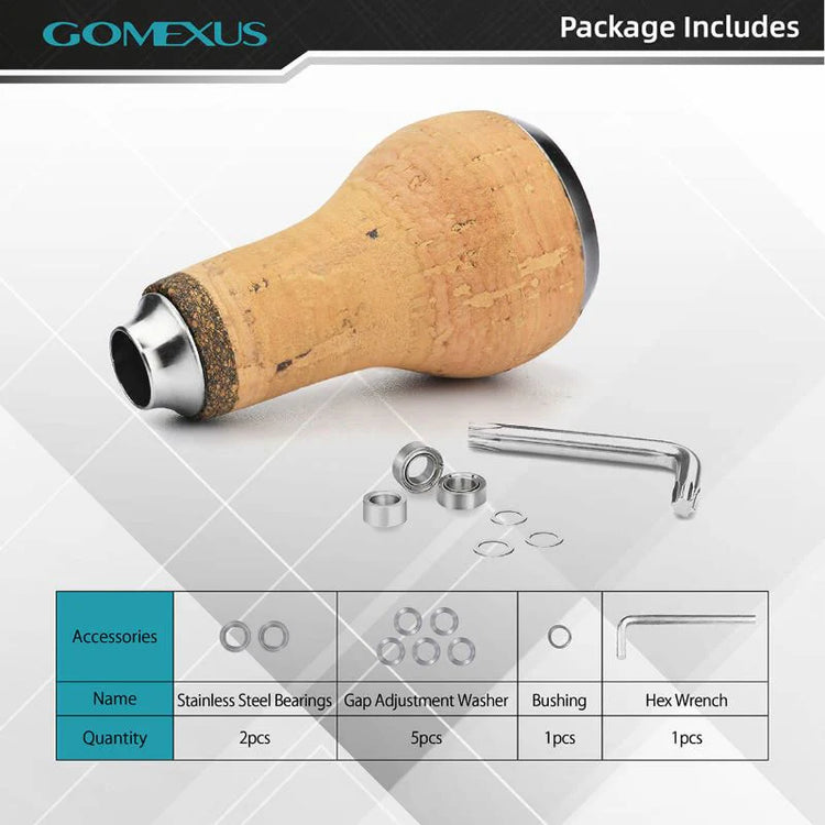 Gomexus 27mm Cork Knob – TackleWest