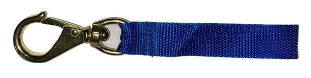 Cressi Brass Snap Hook with Webbing