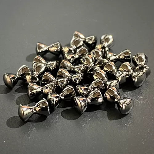 Wapsi Hourglass Brass Eyes Black 24-pack