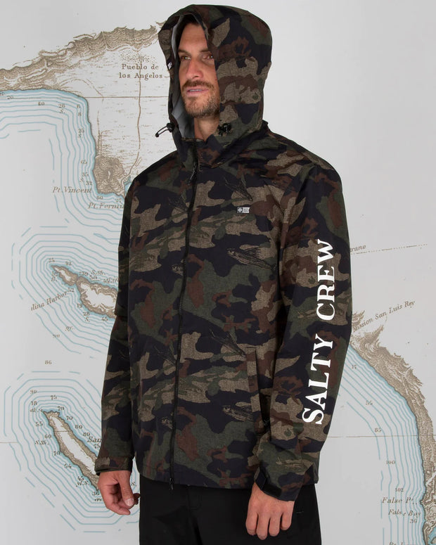 Salty Crew Pinnacle Jacket Camo