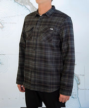 Salty Crew Boatyard Tech Flannel Shirt - Tackle West 