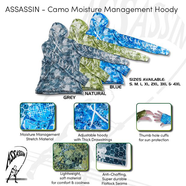 Assassin Hoody Hex Camo - TackleWest 
