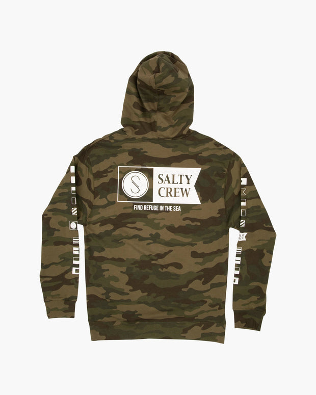 Salty Crew Alpha Fleece Jumper Camo