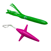 Angler 5in Bird Octopus Teaser Rigged - TackleWest 