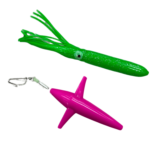Angler 5in Bird Octopus Teaser Rigged - TackleWest 
