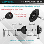 Gomexus Round Power Knob 47mm