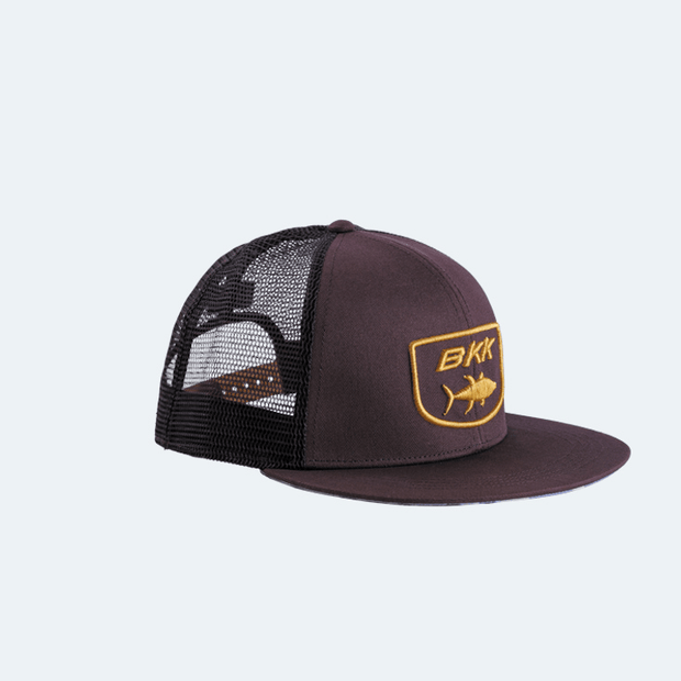 Bkk Tuna Snapback Hat Brown - TackleWest 