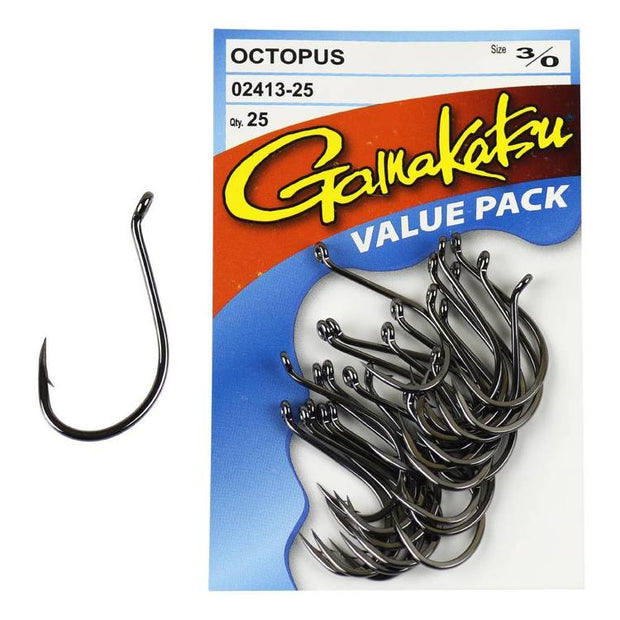 Gamakatsu Octopus Hooks 25pk - Tackle West 