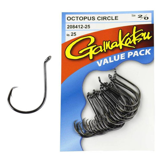 Gamakatsu Octopus Circle Hooks 25pk - Tackle West 