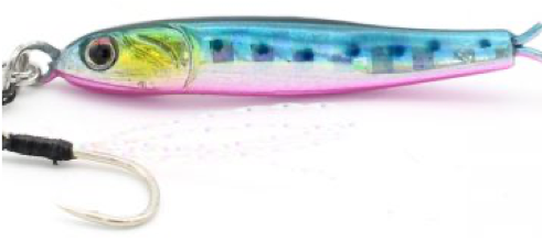 Micro Jig Little Jack Micro Addict Asymétrie 35mm 3g - Coloris 08