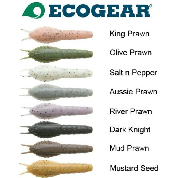 Ecogear Aqua Bream Prawn 50mm - Tackle West 
