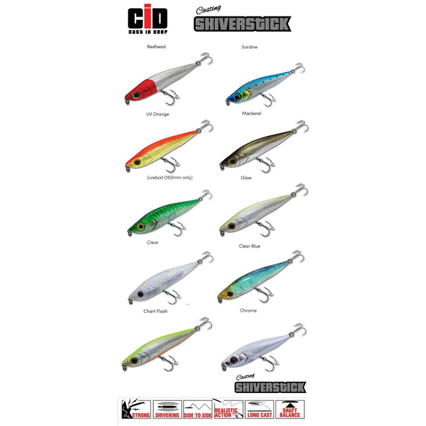 CID Shiverstick 125 - TackleWest 