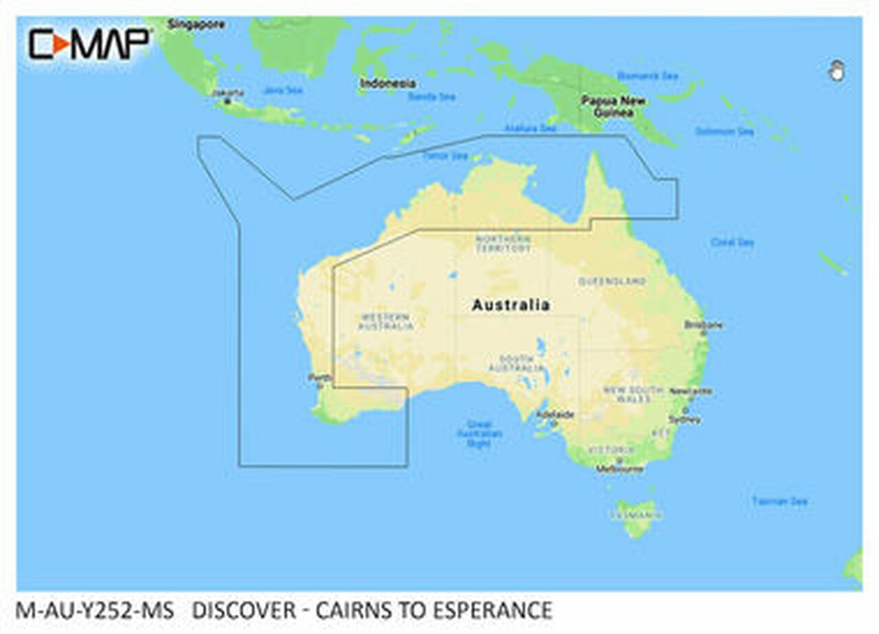 Cmap Discover Cairns Esperance AUY252 TackleWest