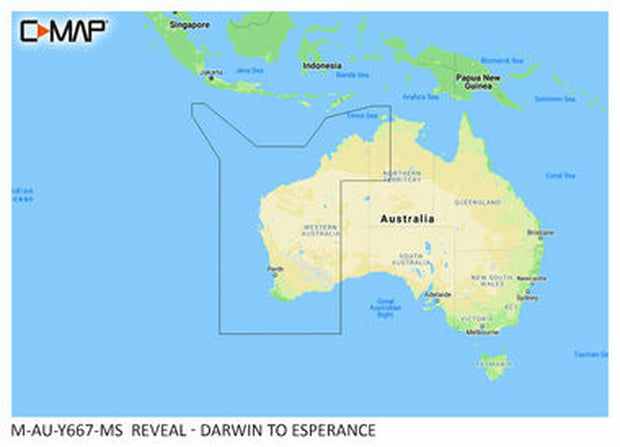 Cmap Reveal Wa Darwin Esperance - TackleWest 
