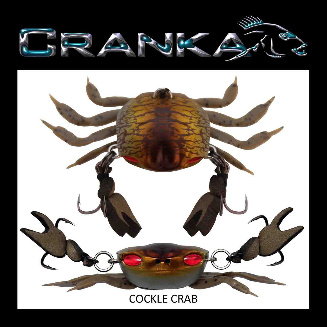 crankin crab fishing lure Cranka Crab 50mm 5.9g – TackleWest