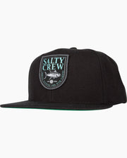 Salty Crew Current 6 Panel Hat Black