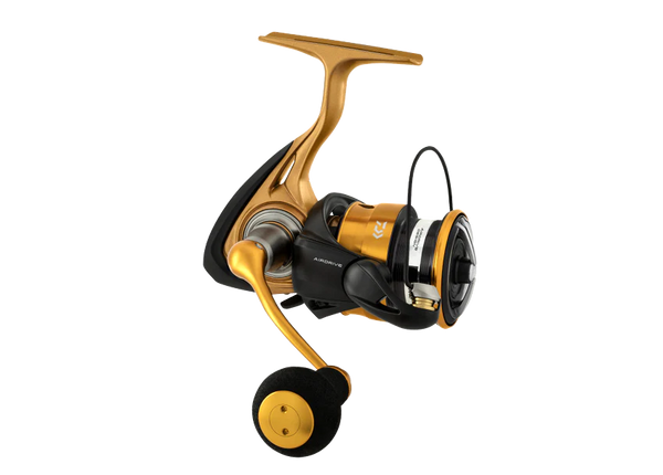 daiwa aird-x 3000 spinning reel gold Daiwa 23 Aird Spinning Reel – TackleWest