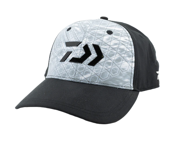 Daiwa Curved Brim Ripple Gray - TackleWest 