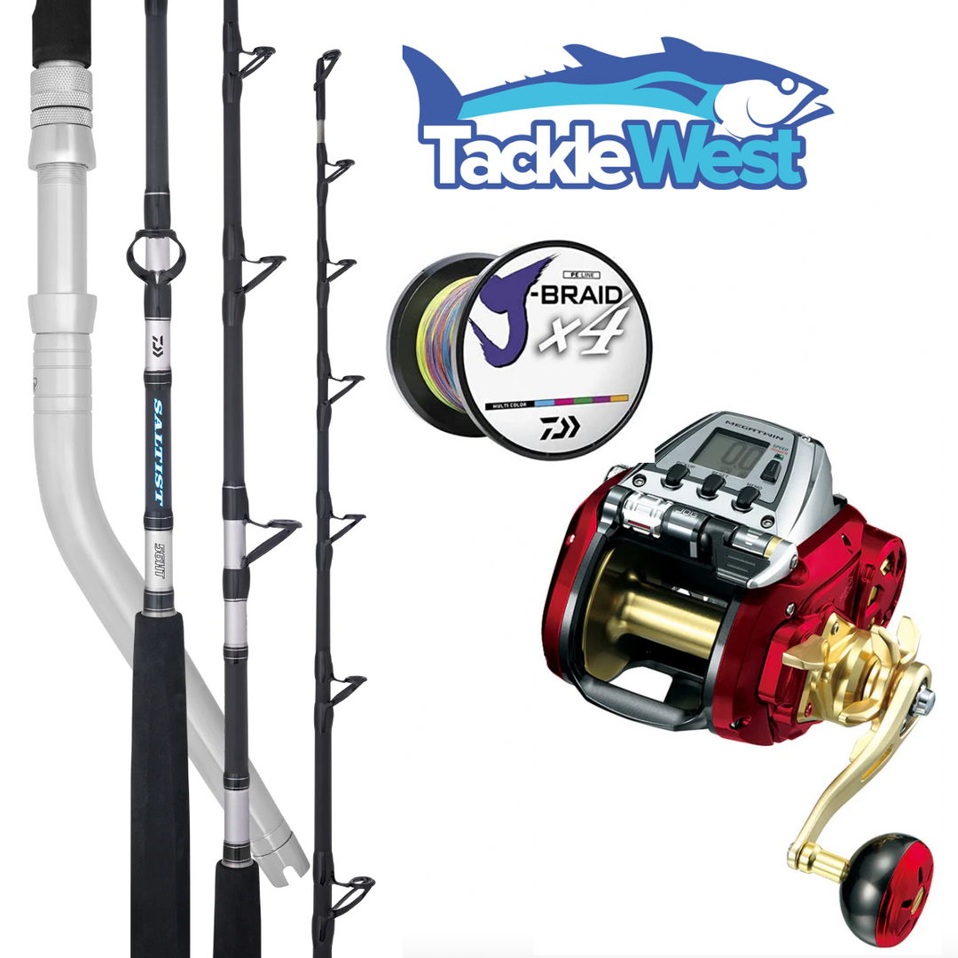 Daiwa Seaborg 800 Saltist Combo – TackleWest