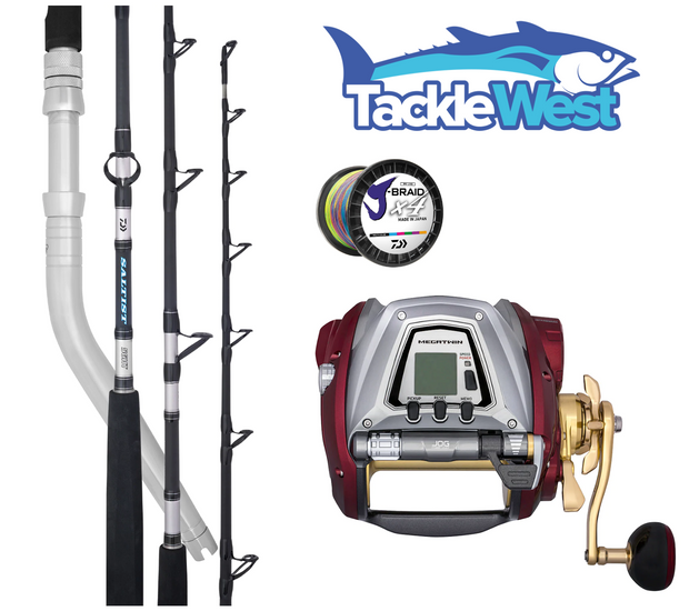 Daiwa Seaborg 1200 / Saltist Electric Combo - TackleWest 