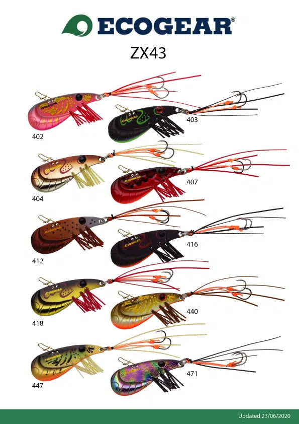 ecogear fishing lures australia Ecogear ZX43 – TackleWest